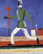 Kasimir Malevich, The man running